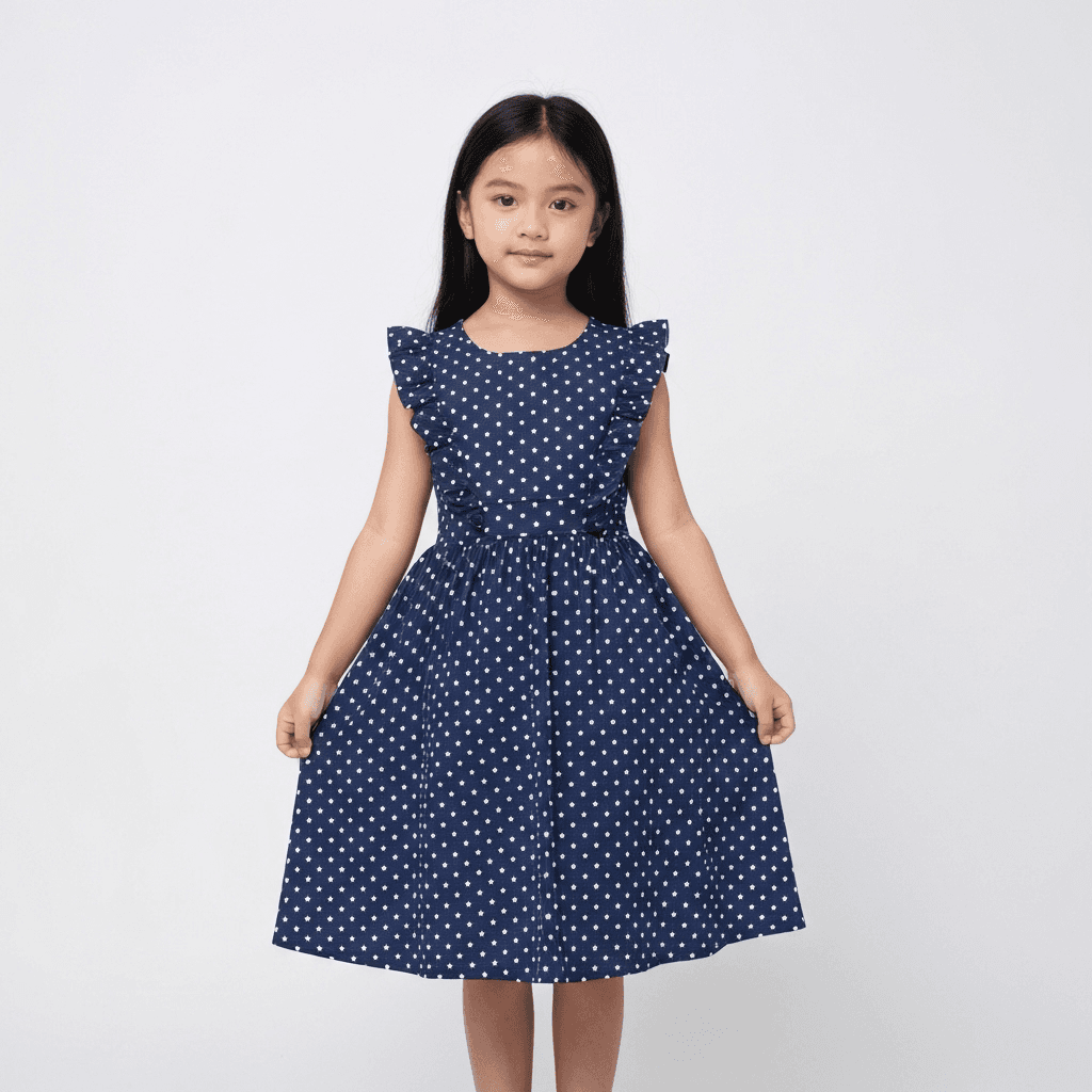 Dress Anak Perempuan Gaya Korea